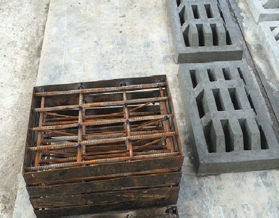 400*600雨水篦钢筋骨架